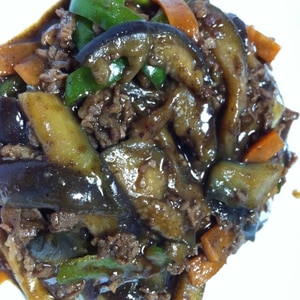 簡単 牛肉 なす ピーマンのオイスターソース炒め レシピ 作り方 By Asami0418 楽天レシピ